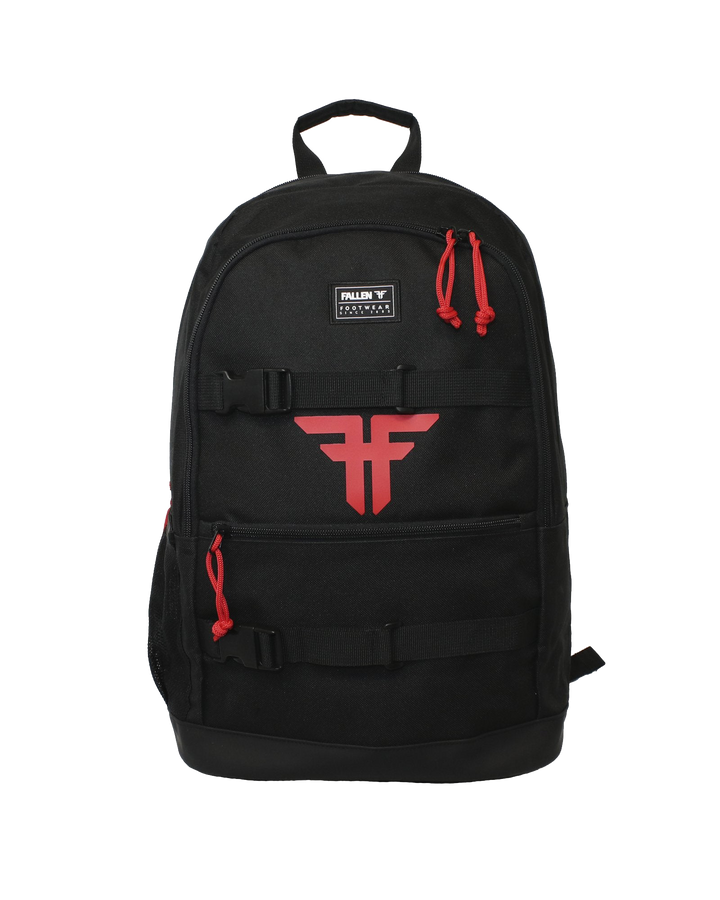 MELROSE BACKPACK -  BLACK / RED