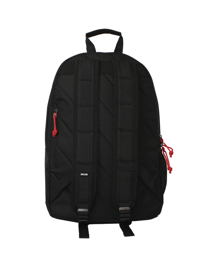 MELROSE BACKPACK -  BLACK / RED