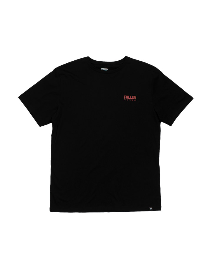 INSIGNIA BACK TEE - BLACK