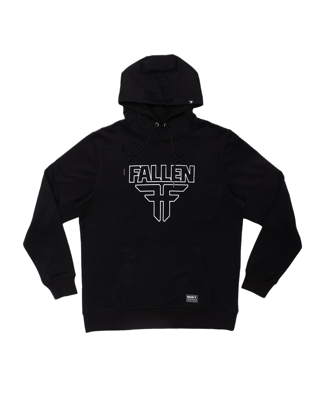 INSIGNIA HOODIE - BLACK / WHITE