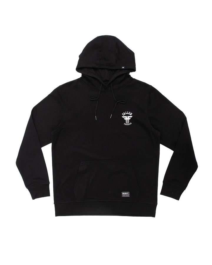 PEACE & WAR HOODIE - BLACK