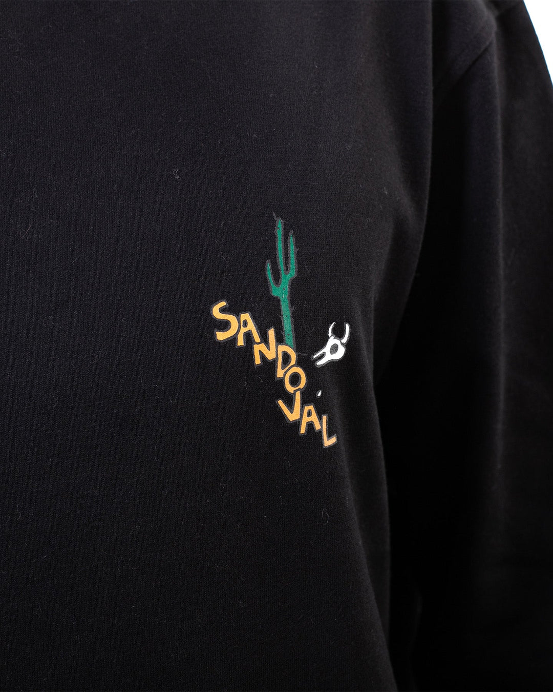 THE WANDERER HOODIE - BLACK / YELLOW (TOMMY SANDOVAL)