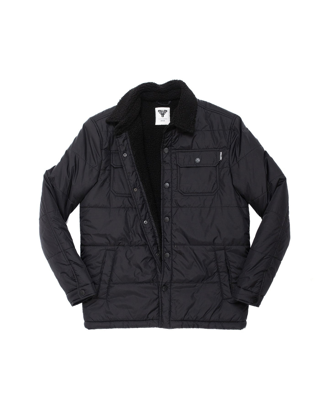 LAMB JACKET - BLACK / BLACK