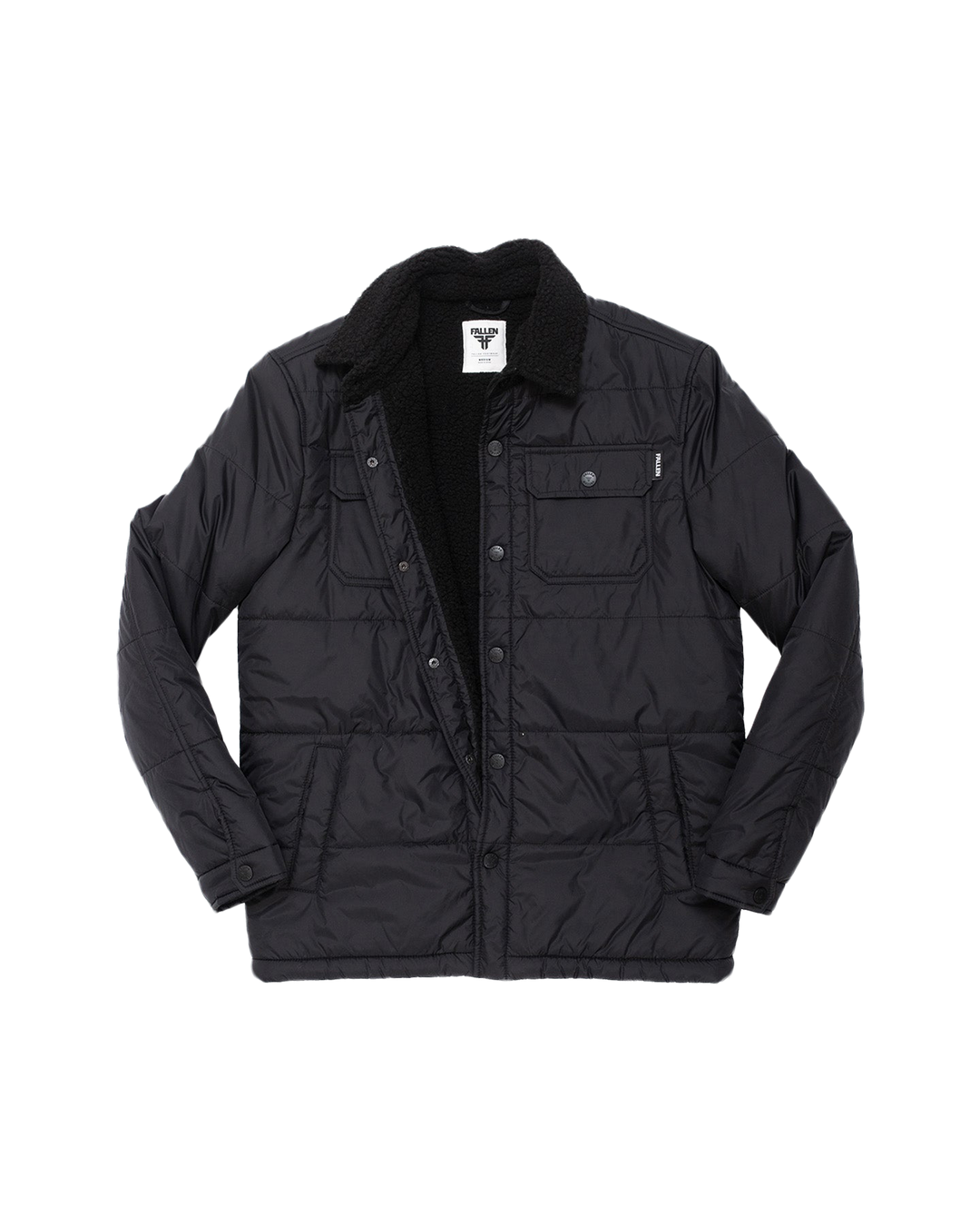 LAMB JACKET - BLACK / BLACK