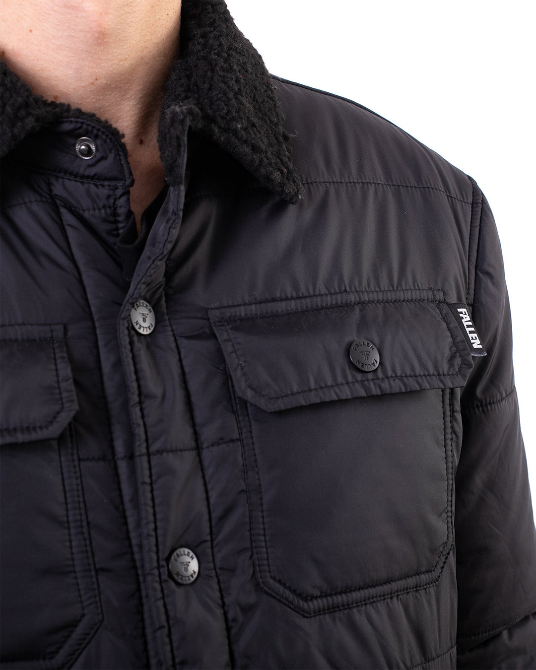 LAMB JACKET - BLACK / BLACK