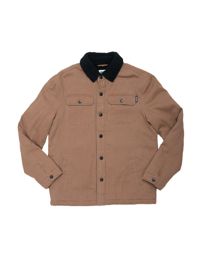 LAMB JACKET - BROWN / BLACK