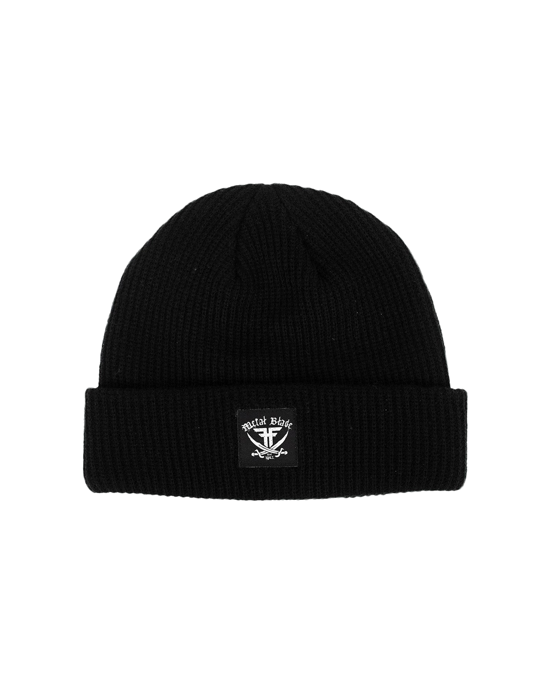 METAL BLADE BEANIE - BLACK