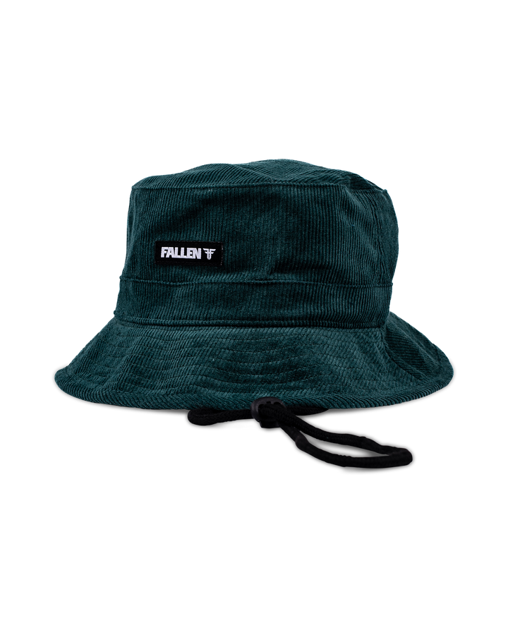 HUNTER HAT - GREEN / BLACK