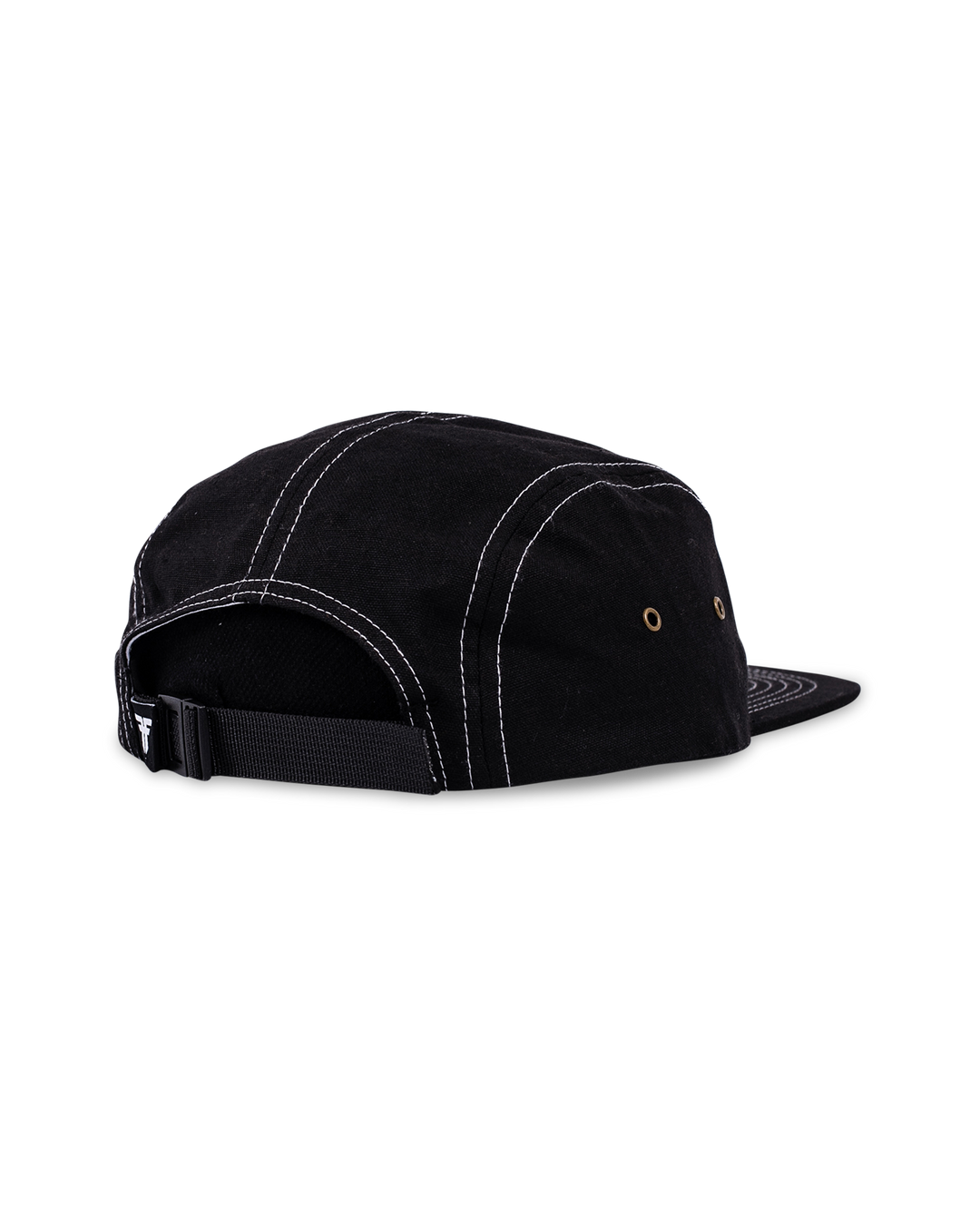 TRADEMARK 5-PANEL HAT - BLACK/WHITE