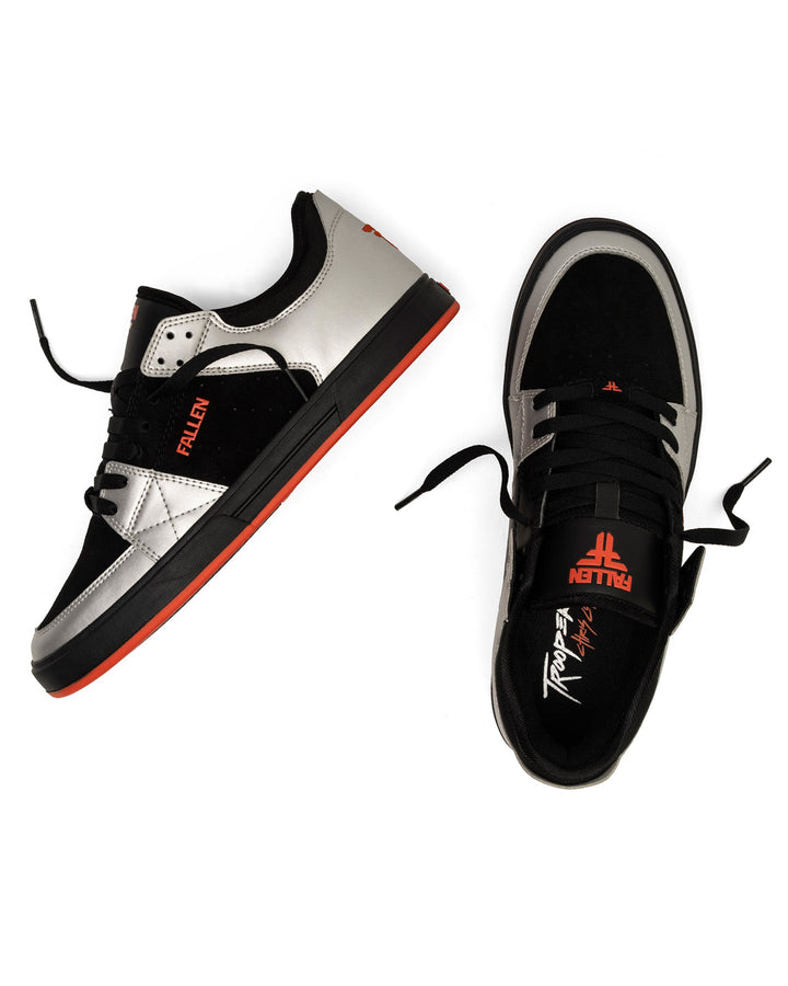 TROOPER - BLACK / SILVER / ORANGE FLURO