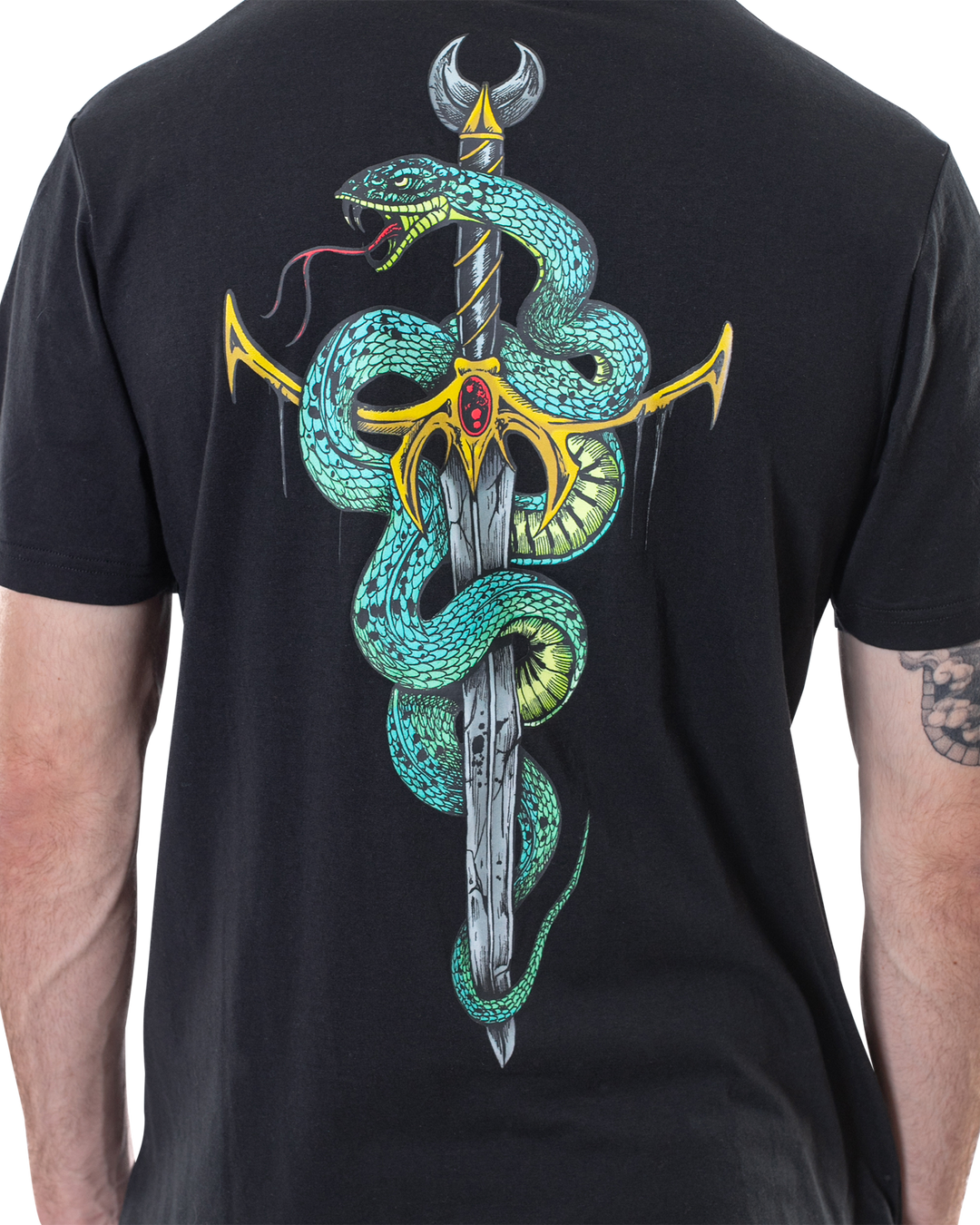 VENOM TEE - BLACK / GREEN