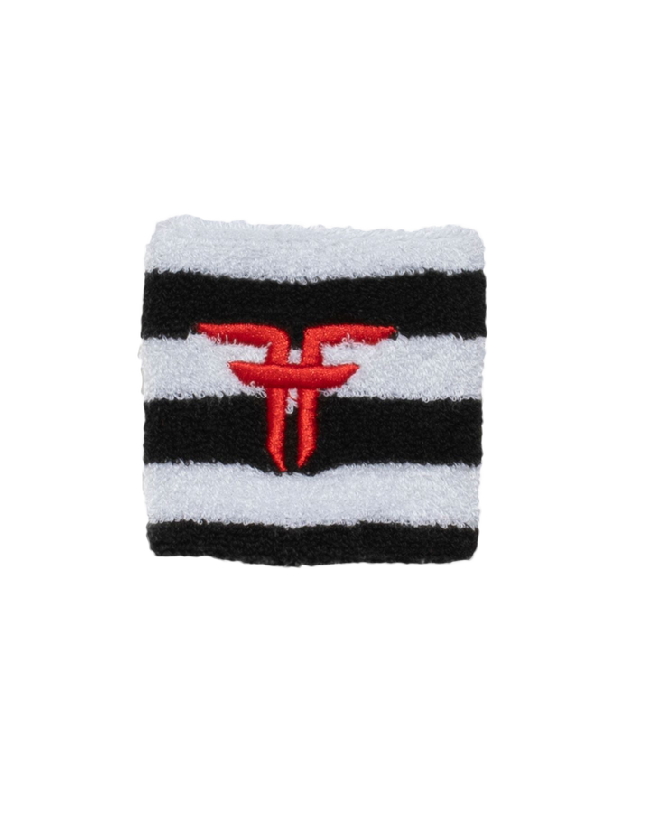 WRISTBAND - BLACK / WHITE / RED